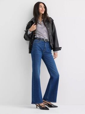 High Rise Relaxed Flare Jeans